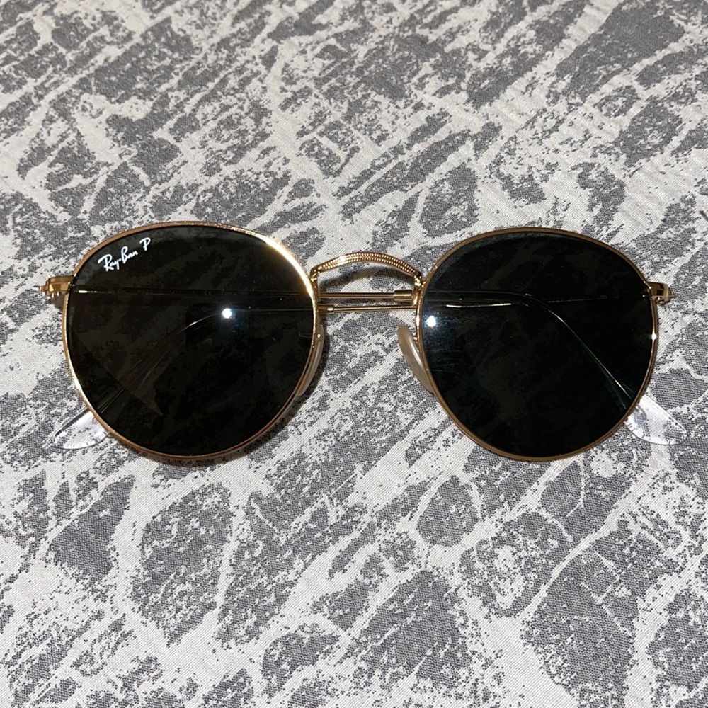 Ray-Ban “Round Metal” Sunglasses *POLARIZED